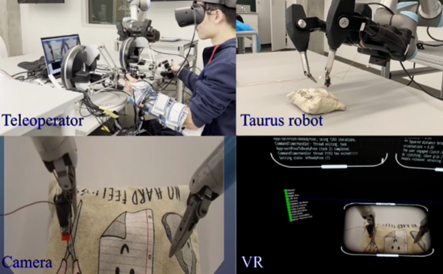 Tactile and Chemical Sensing With Haptic Feedback for a Telepresence Explosive Ordnance Disposal Robot
